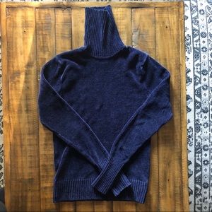 Chenille turtleneck